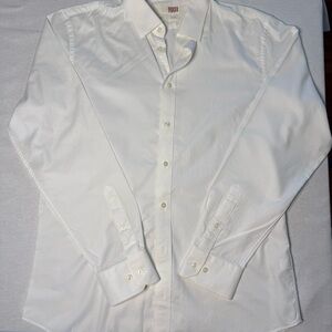 1901 Men's Crisp White Dress Shirt